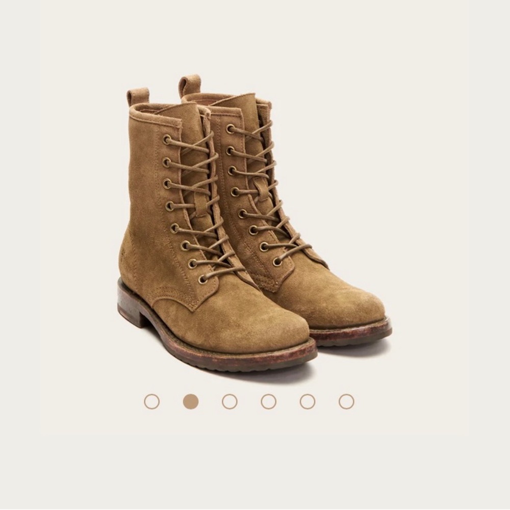 FRYE Veronica Combat Boot - Sage